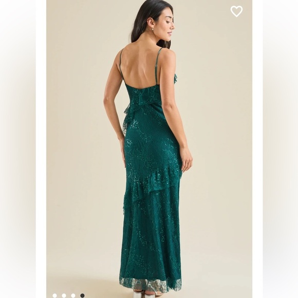 New with tags Altar’d state cambrie lace maxi dress - Picture 4 of 4